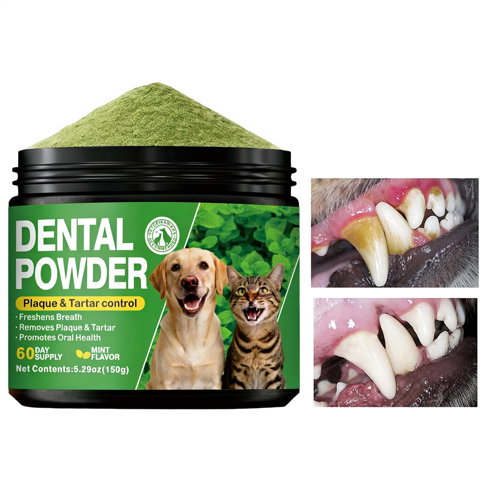 Home Fragrance Powder - Polvo Dental para Perros 150g, Eliminador