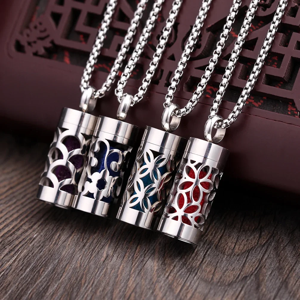 Diffuser Necklace Locket - Nuevos collares de joyería de aromaterapia