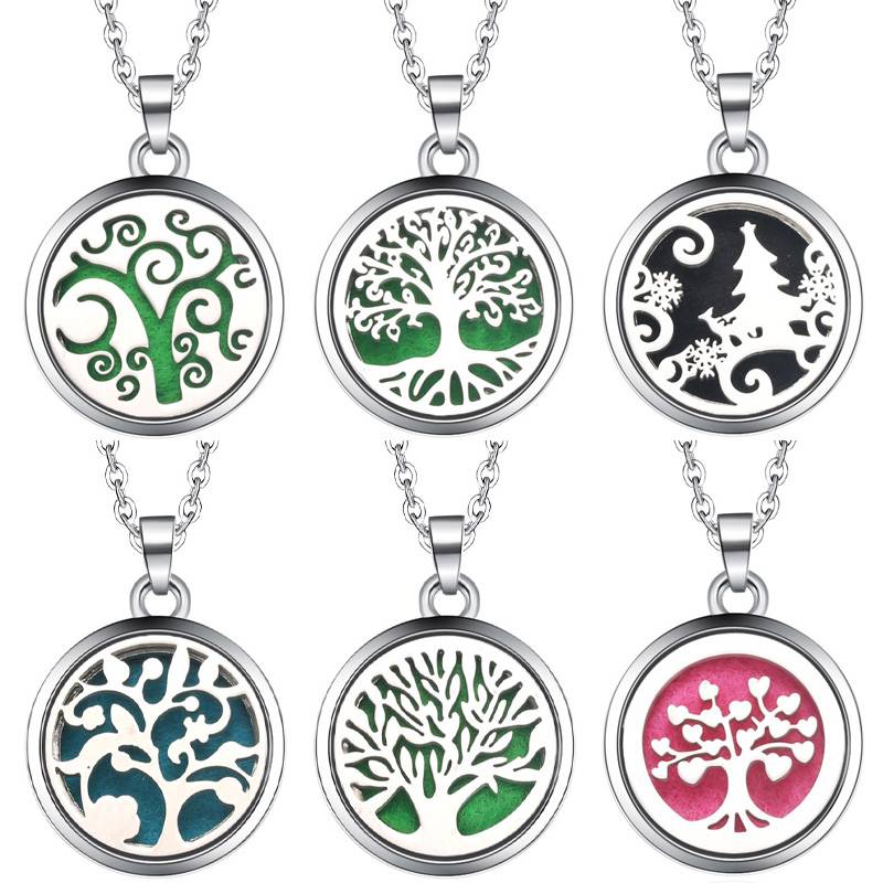 Diffuser Necklace Locket - Collar de caja de Aroma de