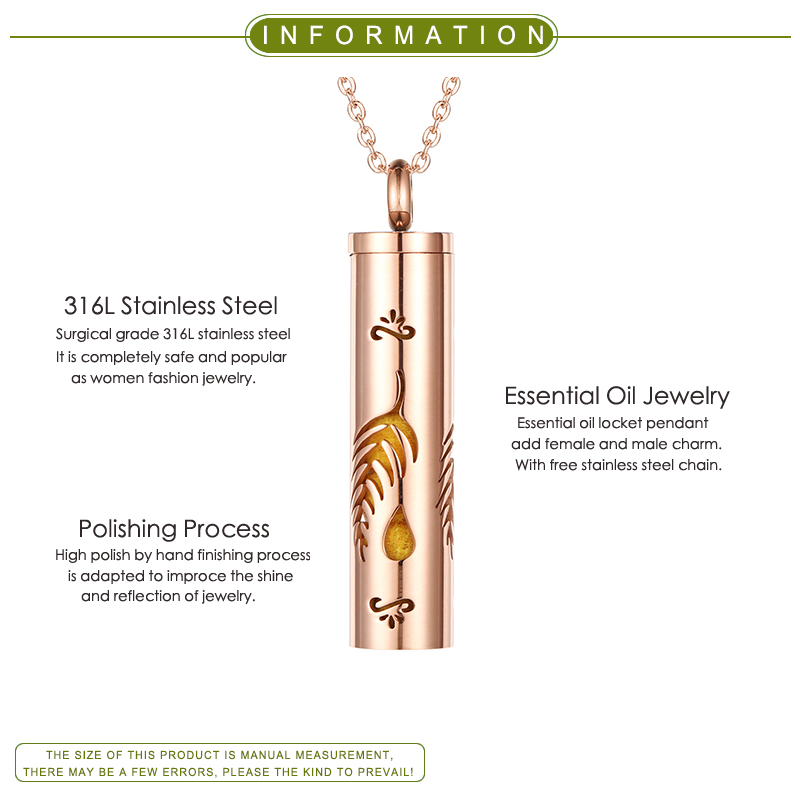 Collar de medallón de aromater - Diffuser Necklace Locket reseña y precio