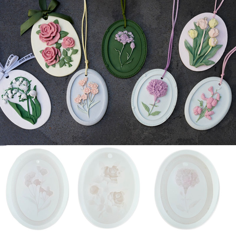 Molde de silicona de flor gran - Diffuser Necklace Locket reseña y precio