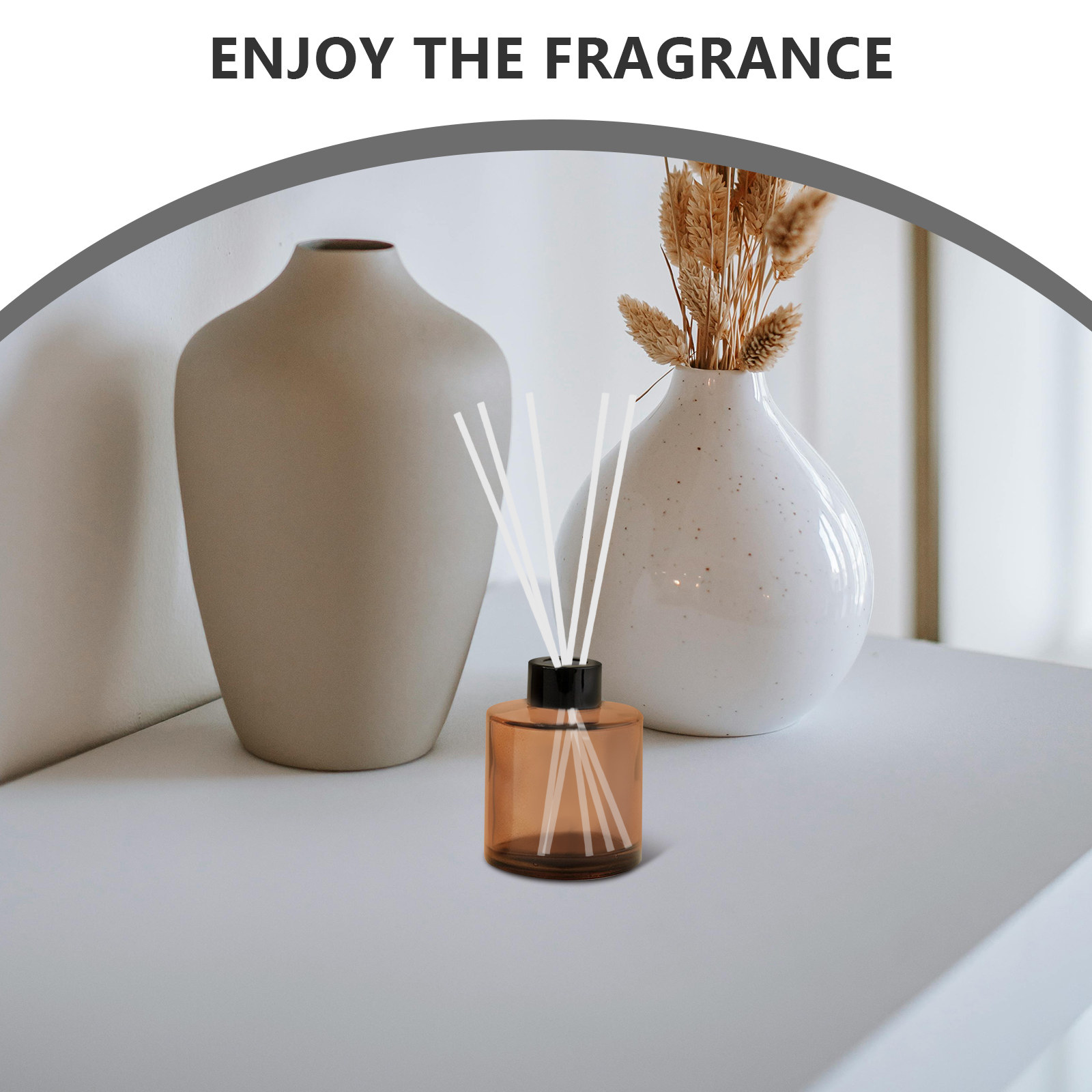 100 Varillas de Fibra para Dif - Home Fragrance Reed Diffuser Refill reseña y precio