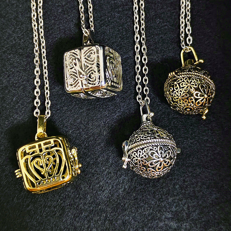 Colgante de medallón de bola h - Diffuser Necklace Locket reseña y precio