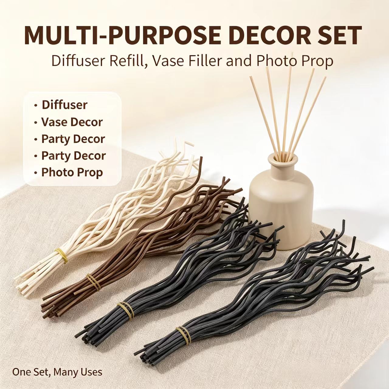 20 Varillas Difusoras de Ratán - Home Fragrance Reed Diffuser Refill reseña y precio
