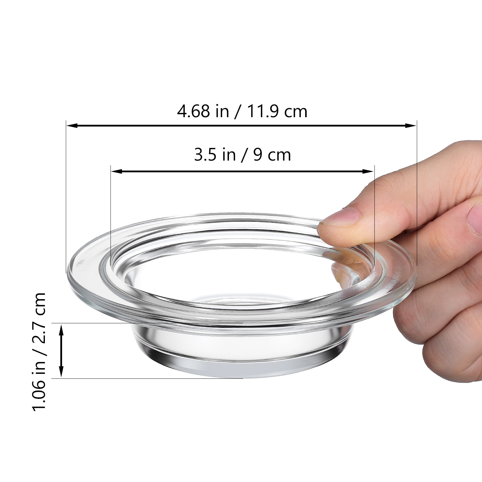 Plato de Repuesto de Vidrio Tr - Home Fragrance Wax Melts reseña y precio