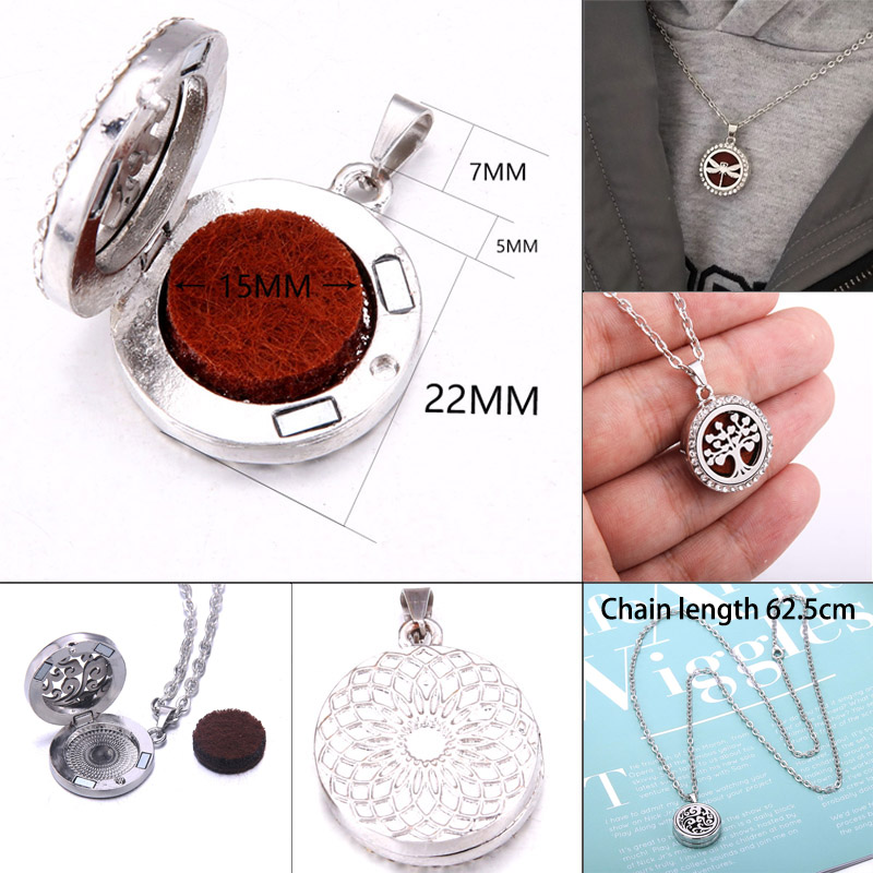 Nuevo árbol de la vida, collar - Diffuser Necklace Locket reseña y precio